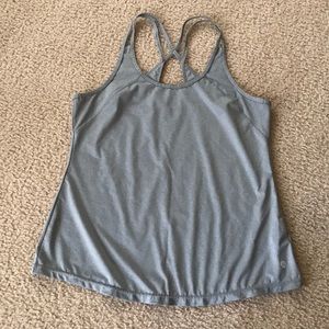 Grey workout tank